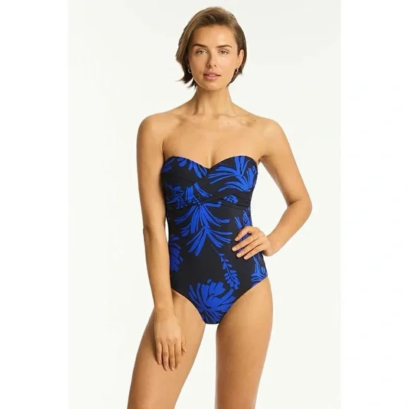 NWT Sea Level Swim Australia One Piece Swim Suit - Picture 3 of 5